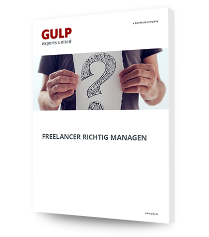 Freelancer richtig Managen Mockup