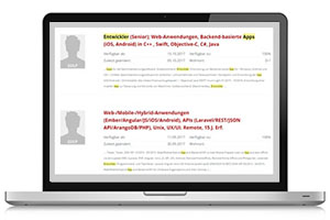 Freiberufler Freelancer Profile Screenshot GULP Direkt